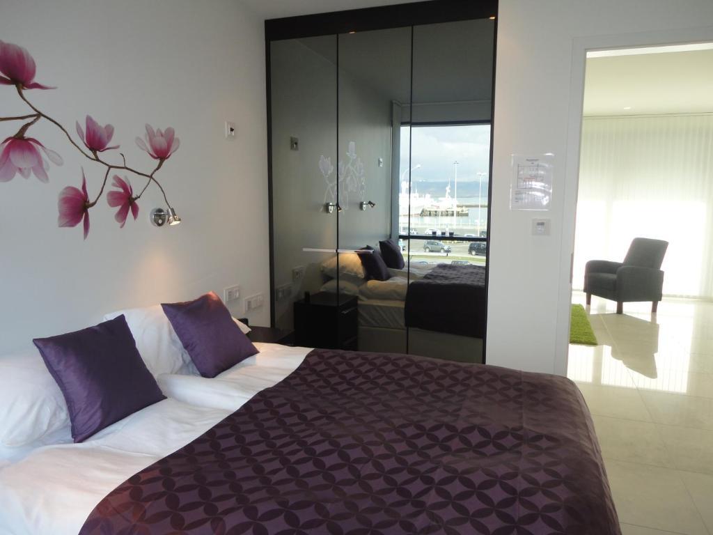 Black Pearl Apartment Hotel Reykjavík Oda fotoğraf
